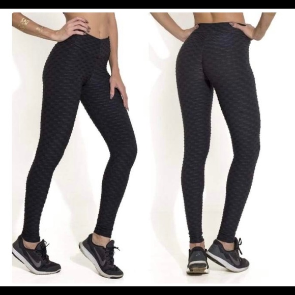 Slide Booty-Boosting Anti-Cellulite Leggings Size Small, Violet - Picture 3 of 3